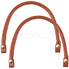 2Pcs PU Imitation Leather Bag Handles DIY-CL0001-62B-1