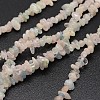 Chips Natural Colorful Morganite Beads Strands G-N0164-59-1