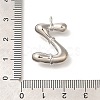 Rack Plating Brass Pendants KK-I722-08P-Z-3