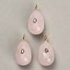Natural Rose Quartz Pendants GG-CBA4625-02G-06-1