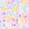60pcs 6 Colors Transparent Acrylic Beads TACR-CC0001-01-1