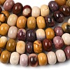 Natural Mookaite Beads Strands G-A280-A25-01-3