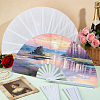 Cloth Hand Held Fan DIY-WH0579-95A-4