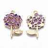 Transparent Epoxy Resin Pendants X-ENAM-Q437-059A-NR-2