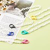 Personalized ABS Plastic Cable Chain Necklaces NJEW-JN03479-6