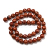 Natural Red Jasper Beads Strands G-E571-43A-3