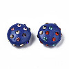 Polymer Clay Rhinestone Beads RB-S056-27A-2