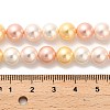 Shell Pearl Beads Strands BSHE-XCP0001-36-4