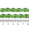 Transparent Glass Beads Strands EGLA-N013-T8mm-D14-4
