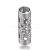 Tarnish Resistant 304 Stainless Steel Tube Beads STAS-I166-22P-3