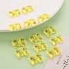 Transparent Acrylic Pendants TACR-T024-02BA-916-6