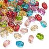 100Pcs Transparent Glass Beads Strands GLAA-CJ0002-10-1