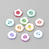 2-Hole Acrylic Buttons X-BUTT-S020-34-1