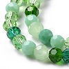 Glass Beads Strands GLAA-E036-09F-4