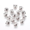 Tibetan Style Alloy Kitten Beads TIBEP-GC178-AS-NR-2