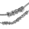 25Pcs 5 Style Tibetan Style Alloy Hanger Links TIBE-YW0001-41-4