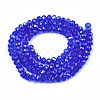 Electroplate Glass Beads Strands LS-EGLA-A034-T4mm-B-3