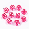 Transparent Epoxy Resin Pendants LS-CRES-N025-12A-A04-1
