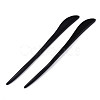 Vintage Schima Wood Hair Sticks Findings OHAR-N008-09-2