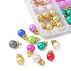 80Pcs 8 Colors ABS Plastic Charms KY-YW0001-29-2