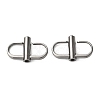 Zinc Alloy DIY Bags Adjustable Clasps Accessories PALLOY-A068-04B-1