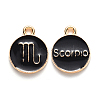 Alloy Enamel Pendants LS-ENAM-S124-01A-08L-1