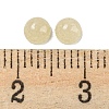Natural White Jade Dyed Cabochons G-H309-03-19-3