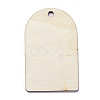 Ramadan Theme Wood Pendants WOOD-C011-06E-2