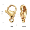 304 Stainless Steel Lobster Claw Clasps STAS-H352-01D-G-3