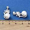 Rhodium Plated 925 Sterling Silver Pendants STER-A044-01MP-3