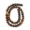 Natural Tiger Eye Beads Strands Z0RQX012-3
