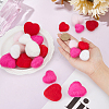 36Pcs 12 Styles Handmade Wool Felt Ornament DIY-MA0007-05-3