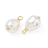 Brass & Glass Pendants KK-D289-40C-G-2