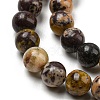 Natural Cherry Blossom Jasper Beads Strands G-C079-A02-03-4