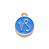 Alloy Enamel Pendants X-ENAM-S124-01A-02E-2
