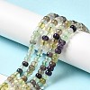 Natural Colorful Fluorite Beads Strands G-D481-19A-2