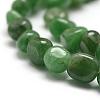 Natural Green Aventurine Beads Strands G-F464-04-3