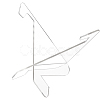Triangle Acrylic Mobile Phone Holders ODIS-WH0038-101B-1