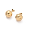 304 Stainless Steel Stud Earrings EJEW-U060-02C-G-4