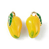 Brass Enamel Charms KK-G462-38LG-1