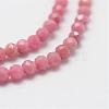 Natural Rhodochrosite Beads Strands G-P270-2mm-20-4