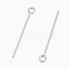 Tarnish Resistant 304 Stainless Steel Eye Pins STAS-O105-01P-0.6x25mm-2