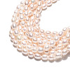 Natural Cultured Freshwater Pearl Beads Strands PEAR-N024-07-4AB-3