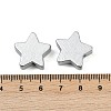 Spray Painted Wood Beads WOOD-F017-01B-3