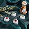 PandaHall Elite 2Pairs 2 Colors Plastic Craft Eyes DIY-PH0010-17B-2