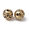 Tibetan Style Hollow Alloy Beads TIBEB-YW0001-12G-2