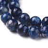 Natural Kyanite/Cyanite/Disthene Beads Strands G-D0006-C06-8mm-01-3