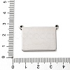 304 Stainless Steel Connector Cabochon Settings STAS-Z201-04P-02-3