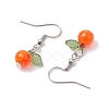 Acrylic Dangle Earrings EJEW-JE05750-02-4