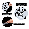 PET Plastic Drawing Painting Stencils Templates DIY-WH0244-063-3